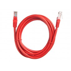 55850 Патч-корд Technolink UTP4 cat 5e, 2,0м, ВС, красный, литой коннектор РАСПРОДАЖА