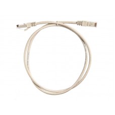 58663 Патч-корд Netko СКС UTP4 cat.6, 1.0м, литой коннектор, серый, LSZH