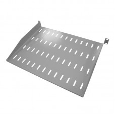 56188 Полка консольная 1U, глубина 350, без крепежа, серая