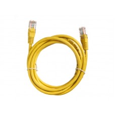 55853 Патч-корд Technolink UTP4 cat 5e, 2,0м, ВС, желтый, литой коннектор РАСПРОДАЖА