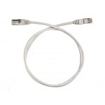 53806 Патч-корд Netko СКС FTP4 cat.5e, 1.0м, литой коннектор, серый