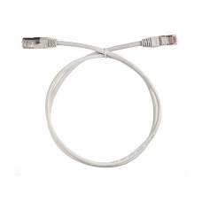 53806 Патч-корд Netko СКС FTP4 cat.5e, 1.0м, литой коннектор, серый