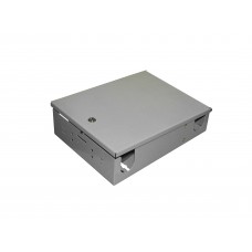 54920 Корпус кросса оптического настенного КОН-8 SC Simplex, ложементдля КДЗС, с замком, металлический, (62*250*190мм)