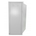 56987 Антивандальный Шкаф 24U распашного типа, (Ш*Г*В 600*500*1169мм) 19 направляющие, передняя дверь металл, замок, серый Netko M
