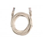 57116 Патч-корд Technolink UTP4 cat 5e, 3,0м, ВС, LSZH, серый, литой коннектор