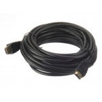 57246 Шнур аудио-видео HDMI-HDMI (1.4, 3D) цвет: золото (7,0м) Netko