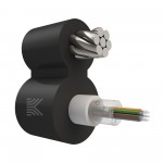 65945 КОСТРОМАКАБЕЛЬ КОС-ОКПС-8х657-Т/Т-6кН Оптический кабель с центральной трубкой и выносным силовым элементом из стального троса, SM 9/125, G.657.A1, 8 волокон, полиэтилен, 6 кН