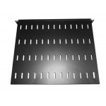 65535 Полка консольная 1U, глубина 370, без крепежа, черная