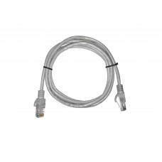 57108 Патч-корд Technolink UTP4 cat 5е, 1,5м, ВС, LSZH, серый, литой коннектор