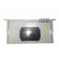 57169 Кросс оптический 19, 1U 8 FC SM, укомплектованный