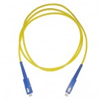 57828 Патч-корд оптический соединительный SC-SC/UPC SM Simplex 3.0мм 9/125, 1м Netko, LSZH