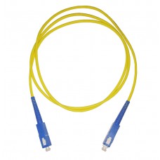 57828 Патч-корд оптический соединительный SC-SC/UPC SM Simplex 3.0мм 9/125, 1м Netko, LSZH