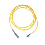 57803 Патч-корд оптический переходной LC-SC/UPC SM Simplex 3.0мм 9/125, 2м, LSZH