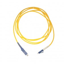57803 Патч-корд оптический переходной LC-SC/UPC SM Simplex 3.0мм 9/125, 2м, LSZH