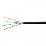 59956 Кабель Skynet Standard UTP4 cat.5е, одножильный / 305м / Cu / Проходит Fluke тест /для наружных работ / черный