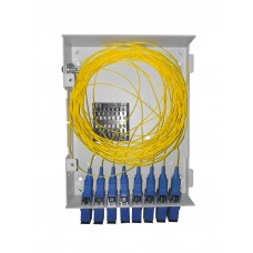 57192 Кросс настенный оптический 8 SC SM, укомплектованный (компактный) микро