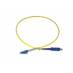 57813 Патч-корд оптический переходной LC-SC/UPC SM Simplex 3.0мм 9/125, 0.5м, LSZH