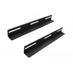 51804 Рельса L для шкафа глубиной 800 (500-520*37*37) чёрная (2 шт)