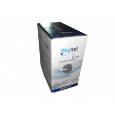 58930 Кабель Skynet Premium UTP4 cat.5е, одножильный / 305м / Cu / Проходит Fluke тест / нг(А)-LSLTx, светло серый