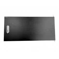 65378 Дверь металлическая с ручкой для шкафа WMA, DUO 6*12 Netko, черная