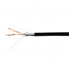 65592 Кабель Skynet Premium FTP2 cat.5е, одножильный / 305м / Cu / Проходит Fluke тест/для наружных работ / черный