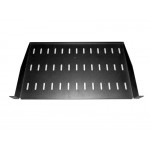 65534 Полка консольная 1U, глубина 270, без крепежа, черная