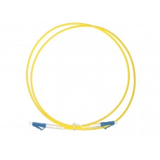 57826 Патч-корд оптический соединительный LC-LC/UPC SM Simplex 3.0мм 9/125, 1м, LSZH