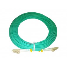 57800 Патч-корд оптический соединительный LC-LC/UPC MM Duplex 3.0мм 50/125 OM3, 10м, LSZH