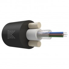 65889 КОСТРОМАКАБЕЛЬ КОС-ОКД-4х657-ТП-1.2кН Дроп-кабель круглый, с центральной трубкой, усилен стеклопрутками, 4 волокна, SM 9/125, G.657.A1, полиэтилен, 1.2 кН