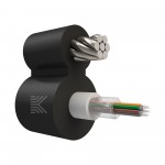 65936 КОСТРОМАКАБЕЛЬ КОС-ОКПС-8х657-Т/Т-3кН Оптический кабель с центральной трубкой и выносным силовым элементом из стального троса, SM 9/125, G.657.A1, 8 волокон, полиэтилен, 3 кН