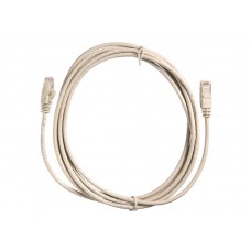 58665 Патч-корд Netko СКС UTP4 cat.6, 3.0м, литой коннектор, серый, LSZH