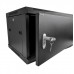 60186 Шкаф настенный 6U серия WMA (Wall Maestro) (600х450х370), разборный, передняя металлическая дверь, черный Netko А