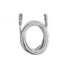 54565 Патч-корд Technolink FTP4 cat.5е, 3.0м, BC, серый, литой коннектор РАСПРОДАЖА