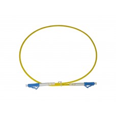 57824 Патч-корд оптический соединительный LC-LC/UPC SM Simplex 3.0мм 9/125, 0.5м, LSZH