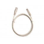 58017 Патч-корд Technolink UTP4 rj45-rj45, cat.6, 1.0м, BC, LSZH, серый, литой коннектор