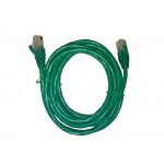 57118 Патч-корд Technolink UTP4 cat 5e, 3,0м, ВС, LSZH, зеленый, литой коннектор