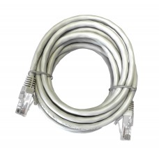 58020 Патч-корд Technolink UTP4 rj45-rj45, cat.6, 3.0м, BC, LSZH, серый, литой коннектор