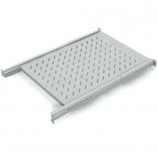 65723 Полка выдвижная 1U для шкафа глубиной 800 (482х600), серая