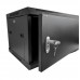 60184 Шкаф настенный 4U серия WMA (Wall Maestro) (600х450х280), разборный, передняя дверь металл, черный Netko А