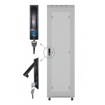 65183 Дверь для шкафа серии Expert 22U Ширина 600, металлическая с перфорацией, серая