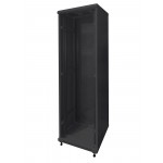 65559 Шкаф напольный 42U серия Expert (600х600х2050), напольный, БЕЗ ПЕРЕДНЕЙ ДВЕРИ, черный, разобранный Netko (упакован в 3 коробки)