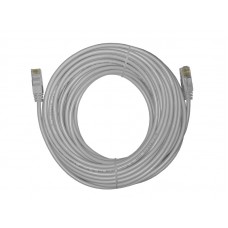 58657 Патч-корд Netko СКС UTP4 cat.5e, 15.0м, литой коннектор, серый, LSZH