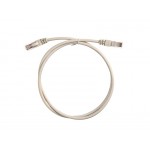 58652 Патч-корд Netko СКС UTP4 cat.5e, 1.0м, литой коннектор, серый, LSZH