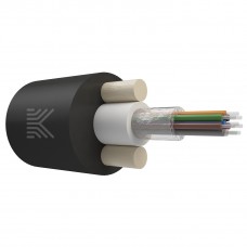 65890 КОСТРОМАКАБЕЛЬ КОС-ОКД-8х657-ТП-1.2кН Дроп-кабель круглый, с центральной трубкой, усилен стеклопрутками, 8 волокон, SM 9/125, G.657.A1, полиэтилен, 1.2 кН