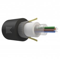 65957 КОСТРОМАКАБЕЛЬ КОС-ОКД-4х657-Т/Н-1кН Дроп-кабель круглый, с центральной трубкой, усилен стеклонитями, 4 волокна, SM 9/125, G.657.A1, полиэтилен, 1 кН