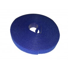 65827 Лента-липучка многоразовая 14,5мм*5м, синяя, Netko