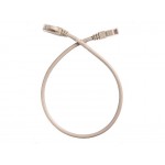 58667 Патч-корд Netko СКС UTP4 cat.6a, 0.5м, литой коннектор, серый, LSZH