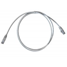 58655 Патч-корд Netko СКС UTP4 cat.5e, 1.5м, литой коннектор, серый, LSZH