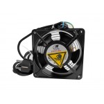 65206 Вентилятор RAL1238S1, рама 120х120х38, подшипник скольжения, 220 В, 15 Вт, с кабелем Netko