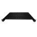 56189 Полка консольная 1U, глубина 350, без крепежа, черная